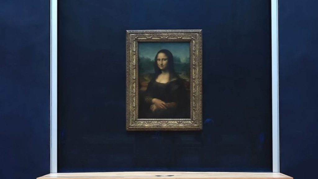 Let's consider the painting's physical journey, which has contributed to its mystique.