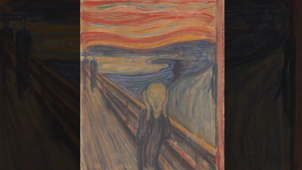 Every distorted line, every swirling color, every impossible perspective in this painting was born from Munch's intimate experience with mental illness, family tragedy