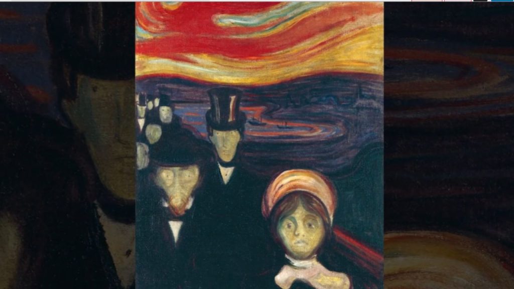 The influence of contemporary scientific thought about sound, vibration, and wave phenomena may have influenced Munch's visual representation of the scream as something that ripples through the environment.