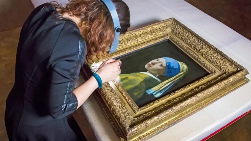 Recent scientific analysis has revealed fascinating details about Vermeer's process