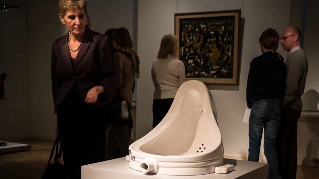 What makes 'Fountain' particularly fascinating is its relationship to reproduction