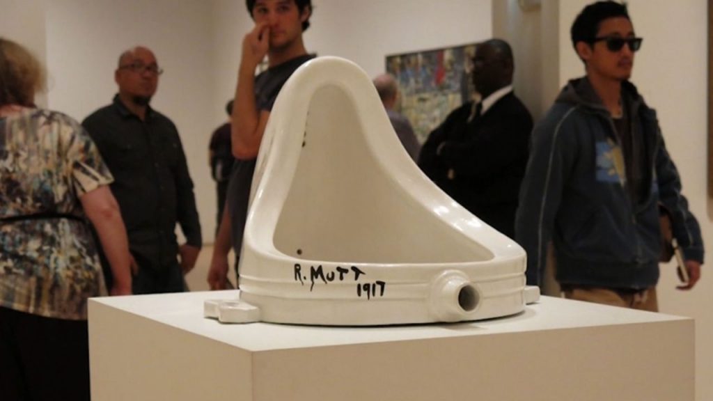 There's a political dimension to 'Fountain' as well