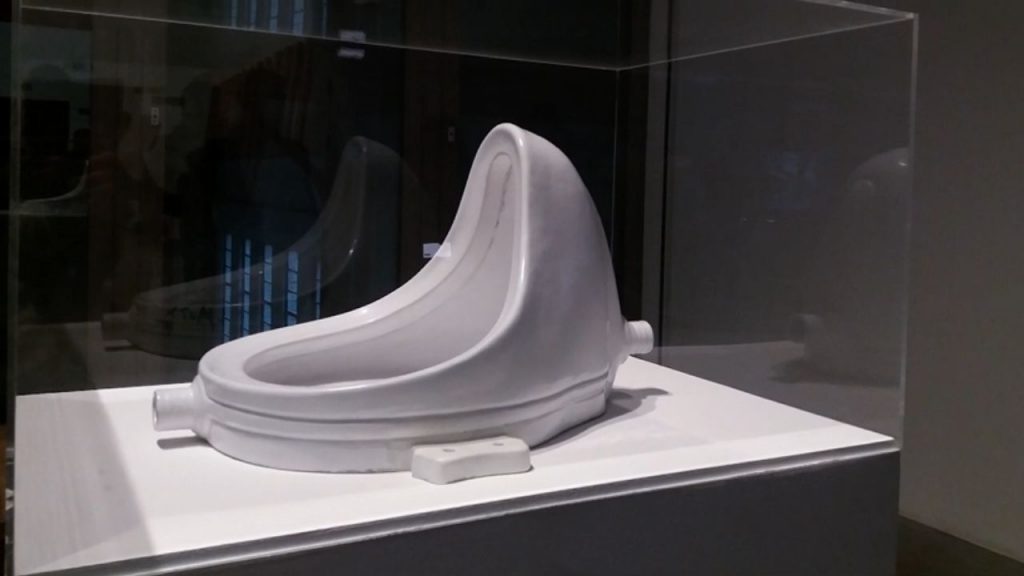 'Fountain' also raises questions about the relationship between art and commerce