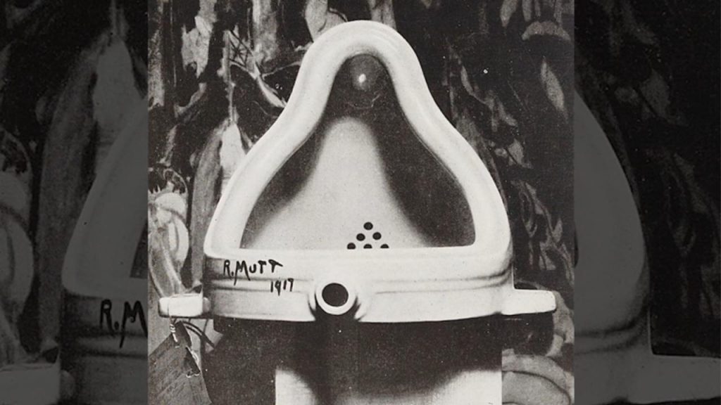 Consider the radical shift in the artist's role that 'Fountain' proposes.