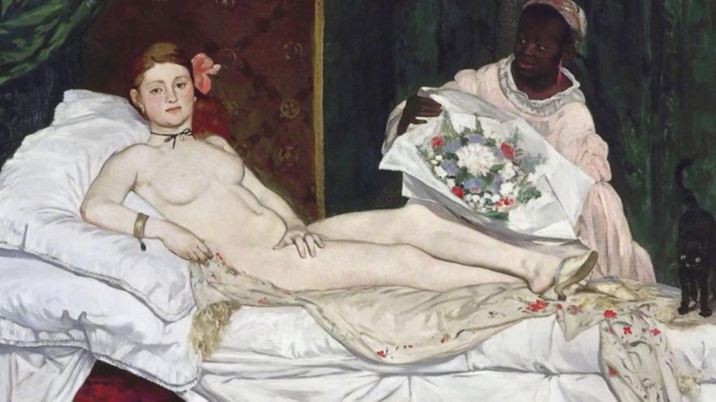 Manet eventually sold the painting to the French state, and it now hangs in the Musée d'Orsay