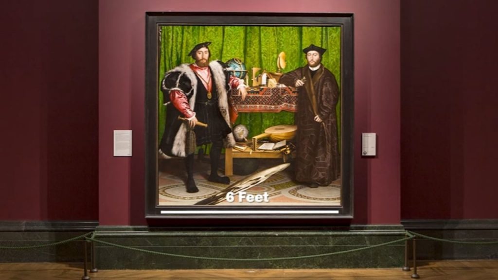 At over six feet wide and just as tall, the figures are nearly life-sized. 