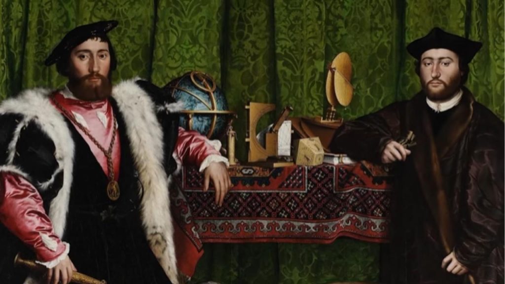 Look at their faces. Despite their youth, wealth, and status, neither man smiles