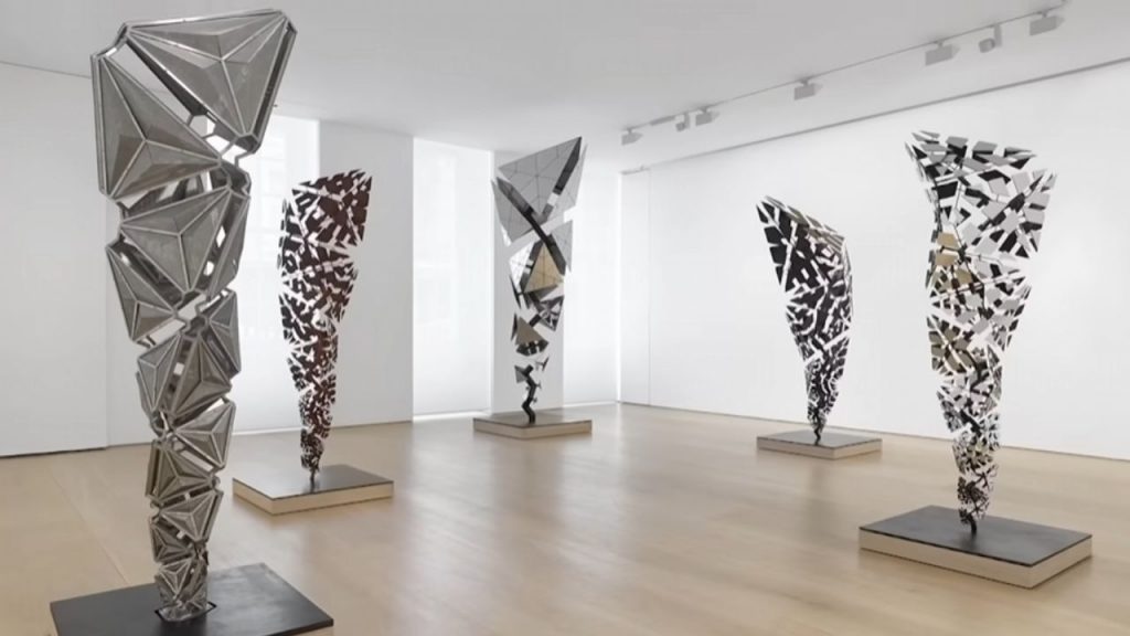 Abstract sculpture, video art, and installation work operate by similar principles but engage different senses
