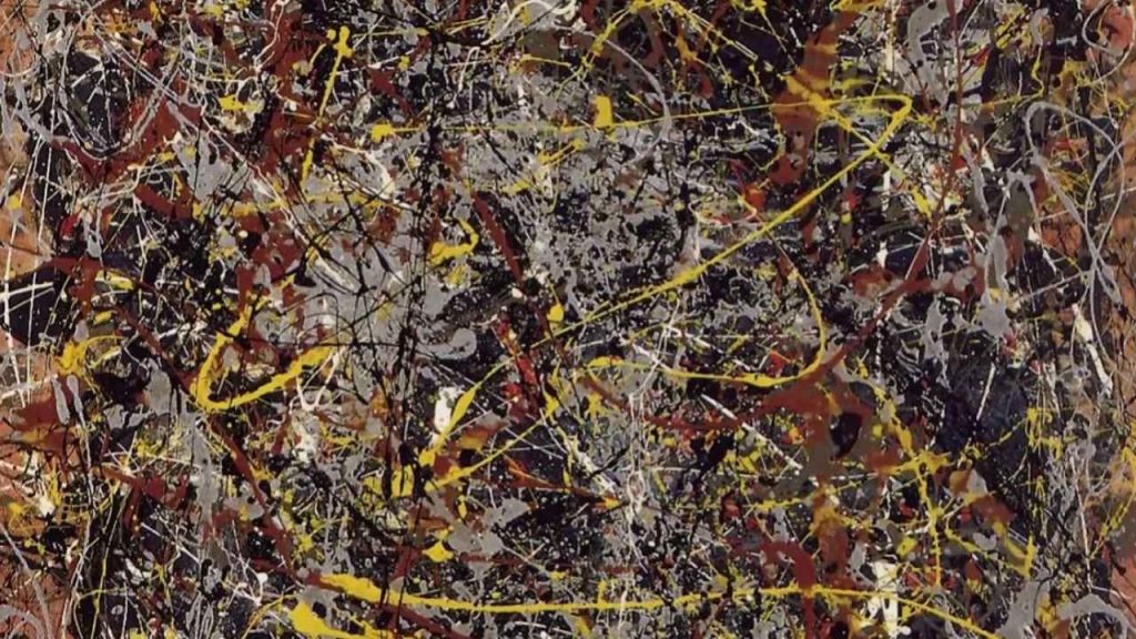 Look closely and you can sense depth - some lines appear to be on top, others seem to recede into the background