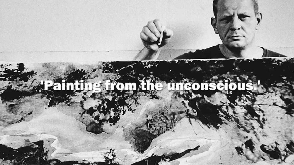Pollock called it 'painting from the unconscious.'