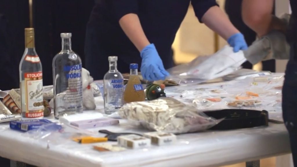 'My Bed' must be carefully reconstructed for each exhibition, with precise attention to the position of each item.