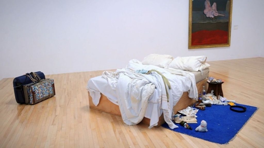 Emin has spoken openly about creating it during a period of suicidal depression following a relationship breakdown