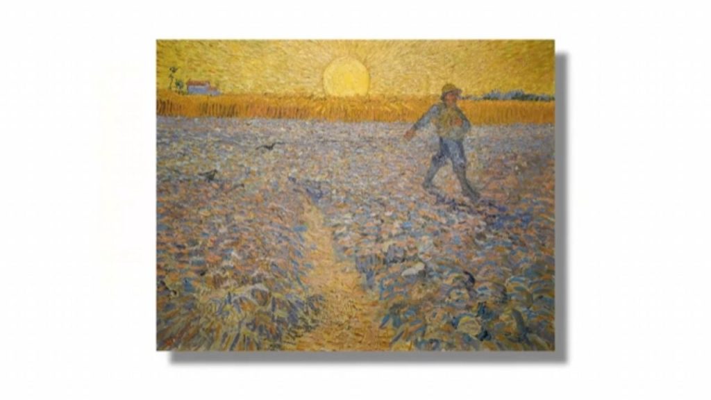 Like the sower continuing his work despite not knowing which seeds will flourish, we continue creating, hoping, believing despite unclear outcomes.