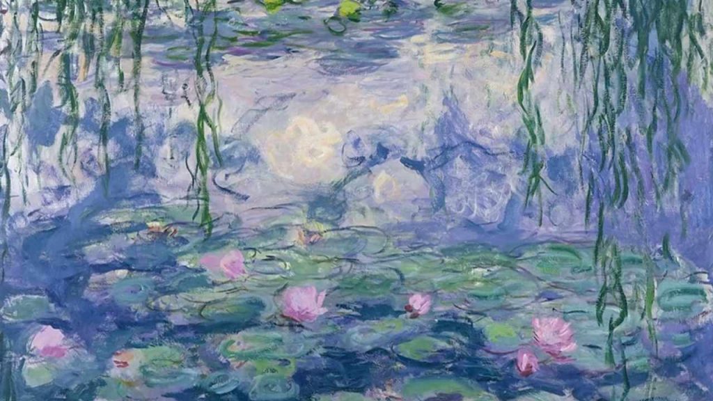 Water Lilies painting