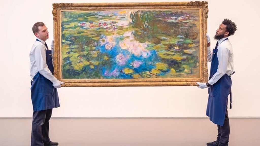 Monet chose specific varieties for their colors and how they caught the light.