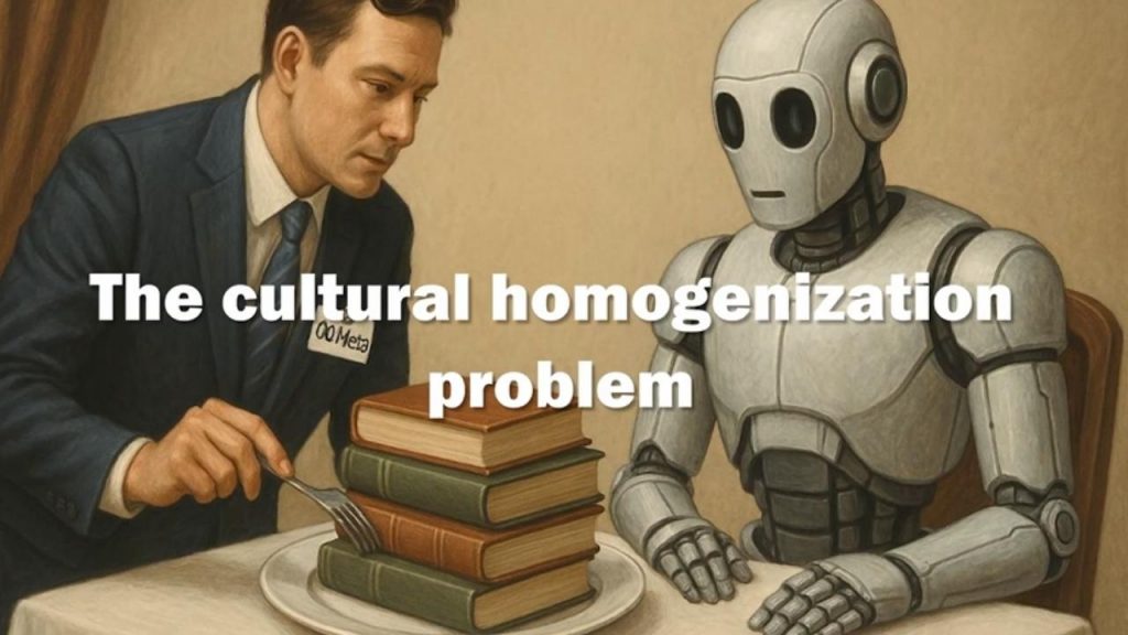 There's also the cultural homogenization problem