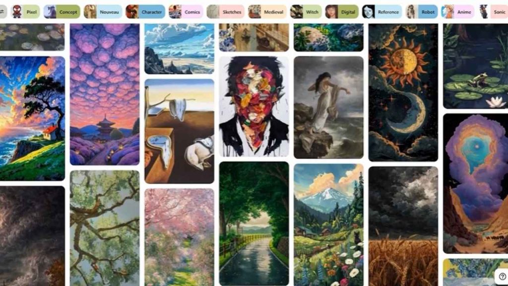Pinterest, once an artist's treasure trove for references and inspiration, is now dominated by AI conten