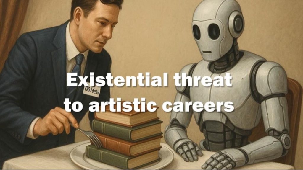There's also the existential threat to artistic careers. 