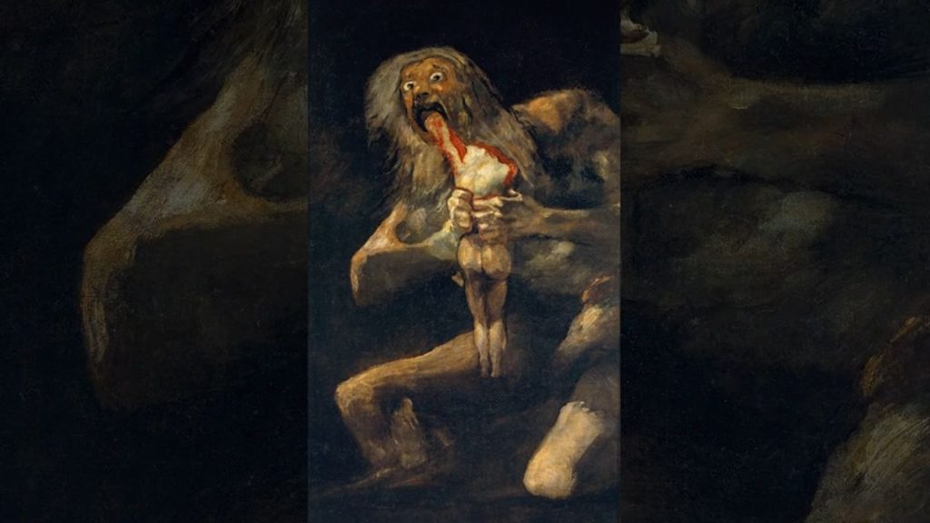 This isn't just shocking art for shock's sake