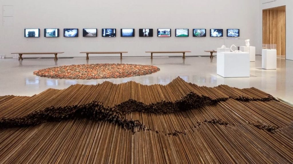 Knowing that Ai Weiwei created 'Straight' - his installation of rebar recovered from the 2008 Sichuan earthquake