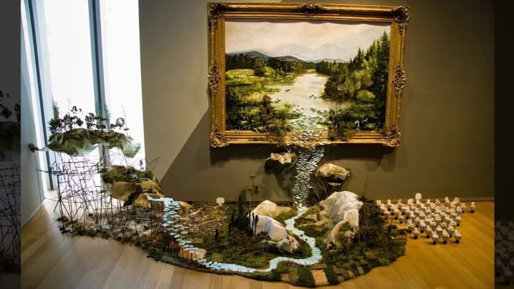 Let's address the common complaint that contemporary installation art lacks technical skill.