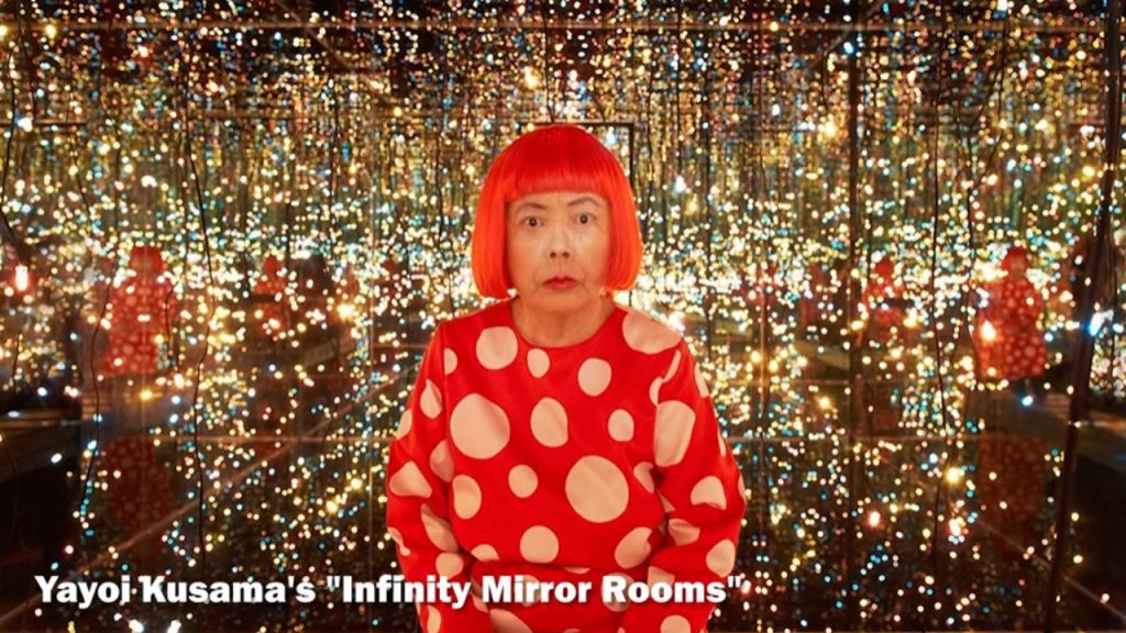 Take Yayoi Kusama's Infinity Mirror Rooms