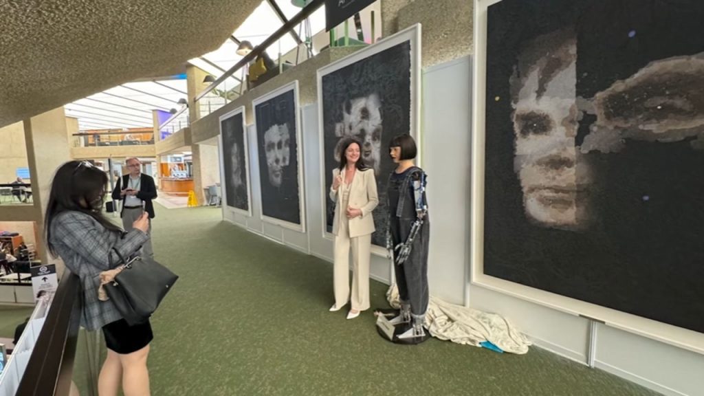 We've discussed how 'AI God: Portrait of Alan Turing' sold for over $1 million