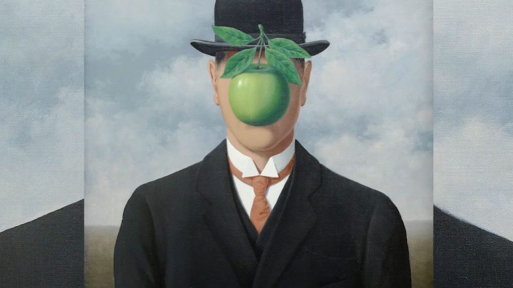 do you think we're all wearing metaphorical apples in front of our faces?