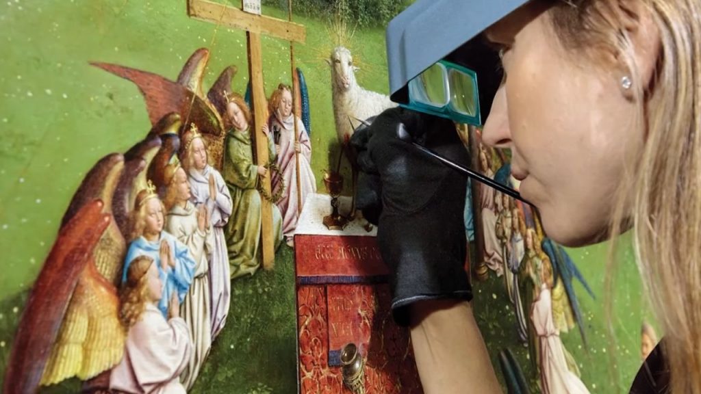 I'm curious about your thoughts on art restoration - when conservators discover that famous artworks look completely different than we thought, does that change their historical importance?