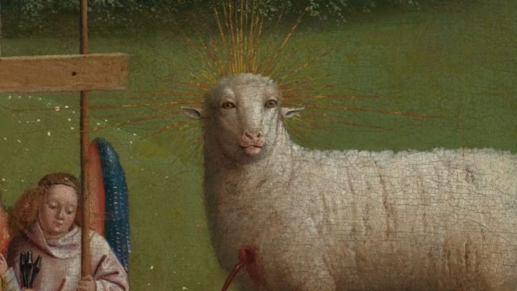 The famous Lamb of God