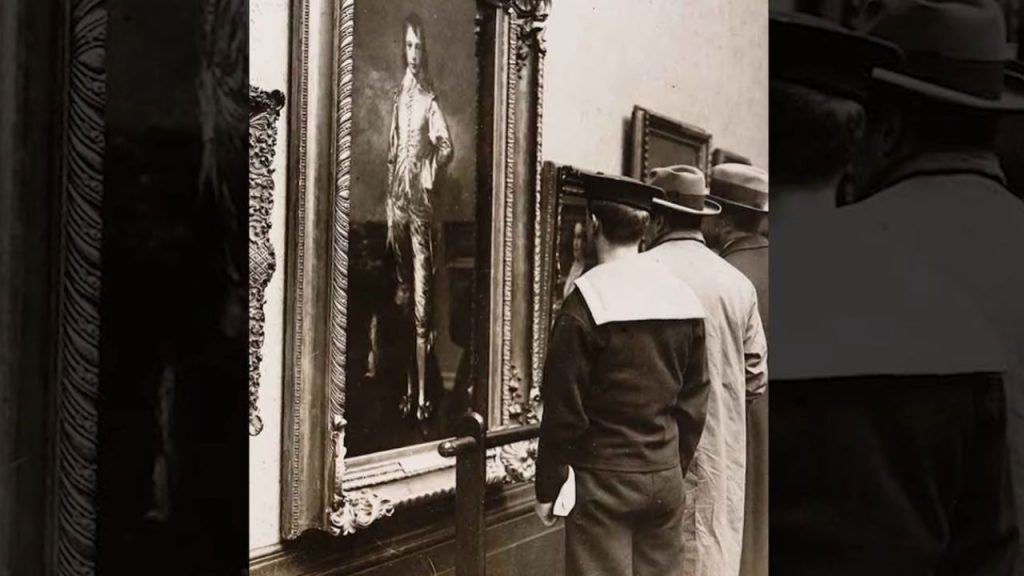 The painting's later history adds additional layers to its cultural significance.