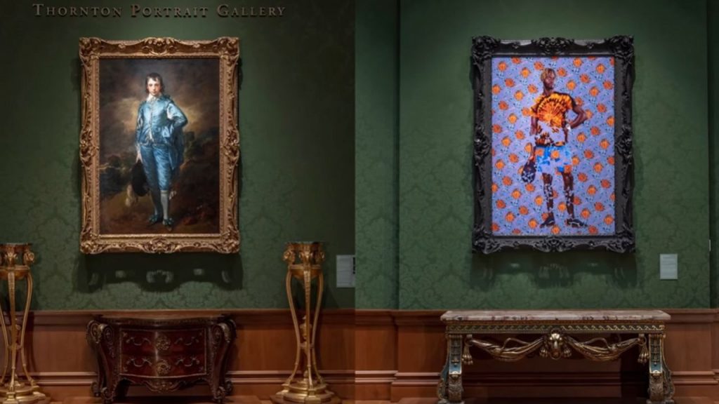 Contemporary artists continue to reference and reinterpret the Blue Boy