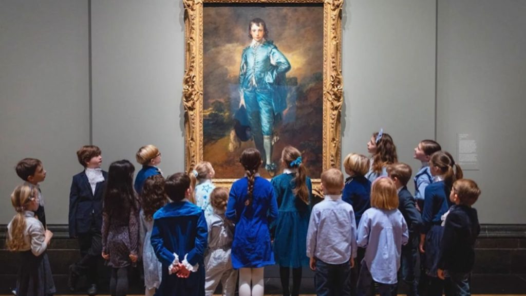 The educational impact of the Blue Boy extends beyond art history into discussions of artistic innovation