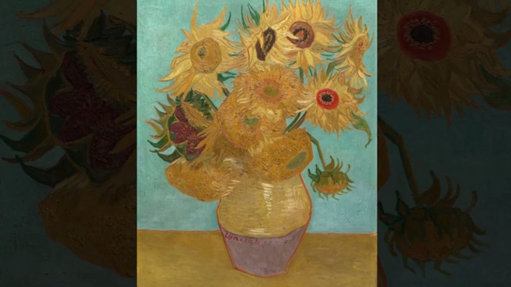 The sunflower series also reflects Van Gogh's complex relationship with his own artistic legacy.