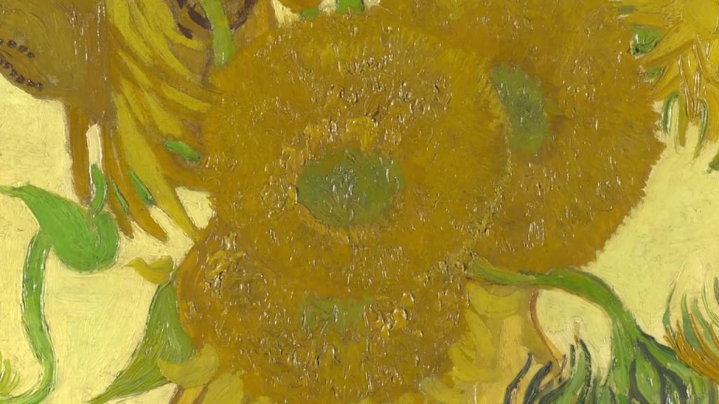 Look closely at the flower centers - those swirling patterns of paint mirror the anxiety and energy that Van Gogh felt but couldn't express in words.